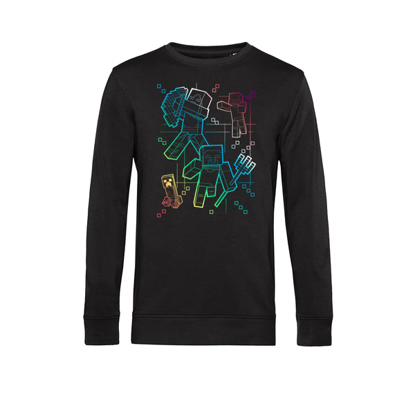 Minecraft Mikina (Gradient Lines)