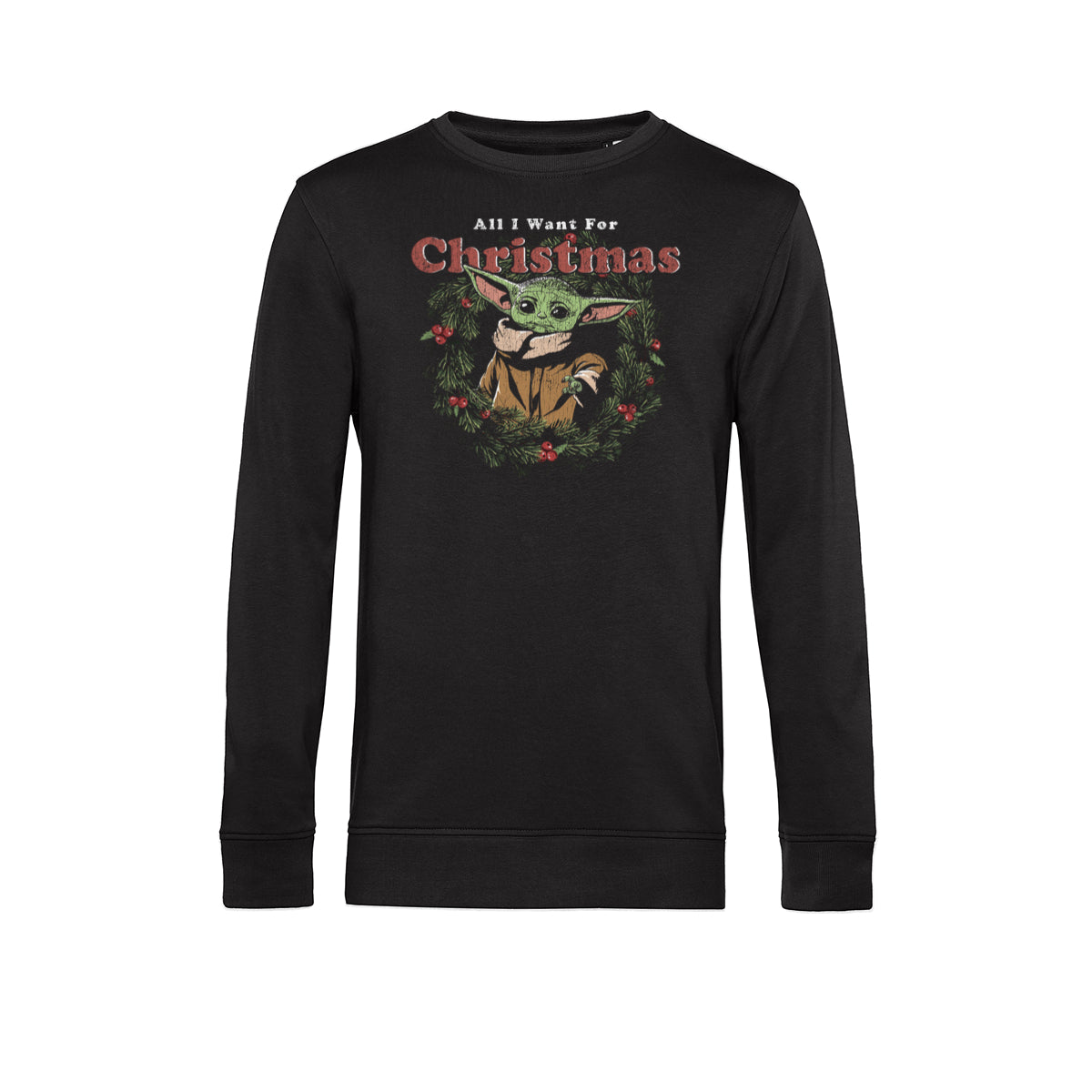 Star Wars: The Mandalorian Mikina Unisex (All I Want Xmas)