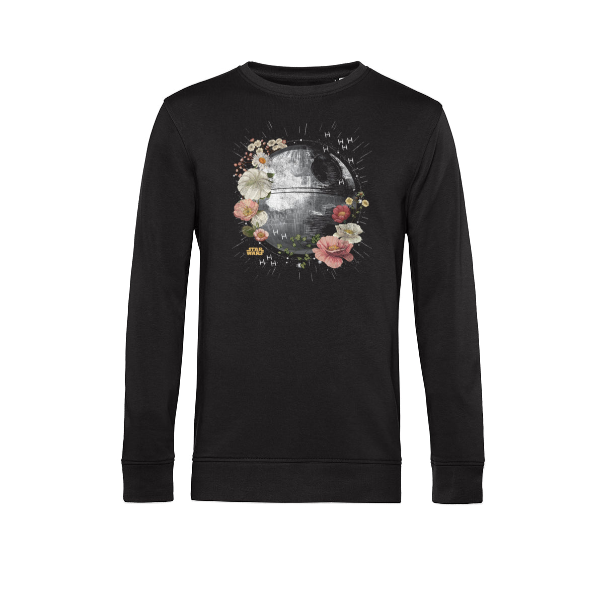 Star Wars Mikina Unisex (Floral Death Star)