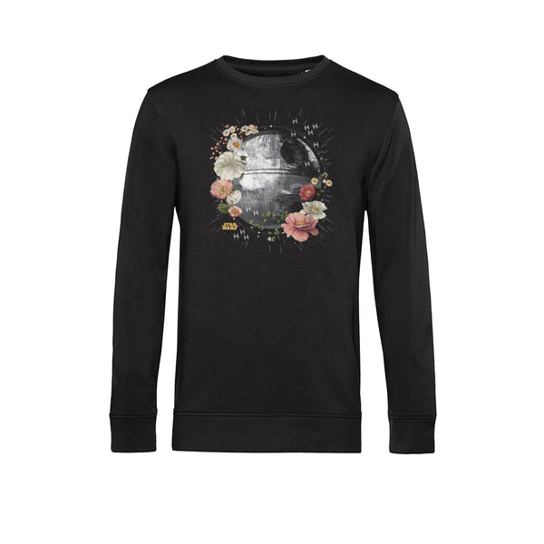 Star Wars Mikina Unisex (Floral Death Star)