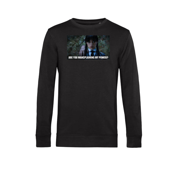 Wednesday Mikina Unisex (Mansplaining My Power Meme)