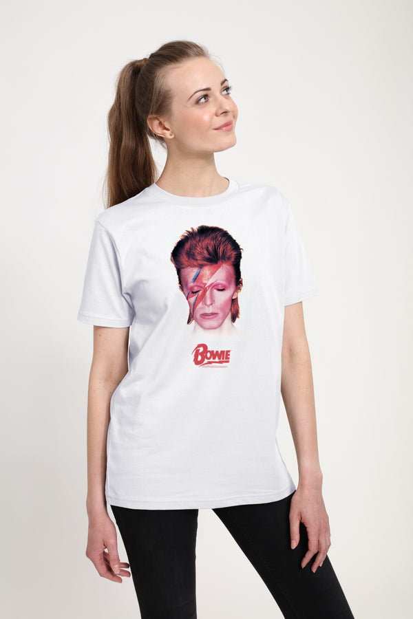 David Bowie Tričko Unisex (Aladdin Sane)
