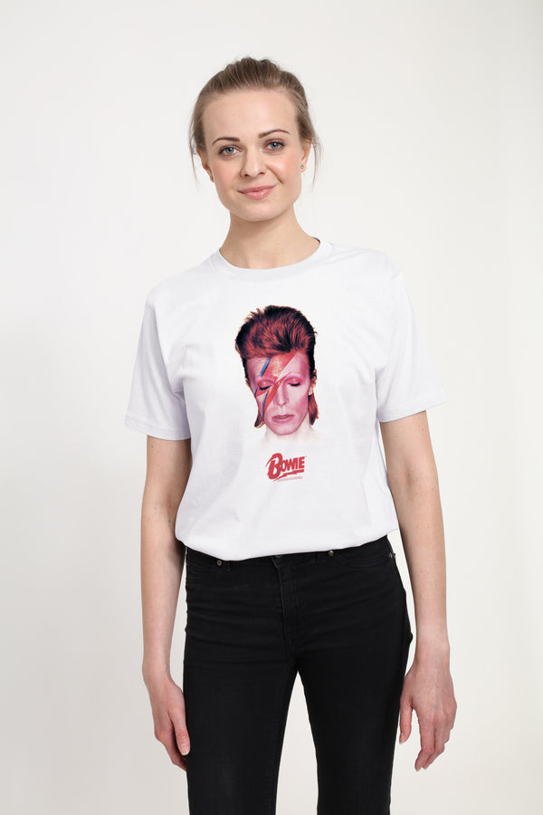 David Bowie Tričko Unisex (Aladdin Sane)