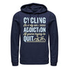 Ježdění na Kole je Návykové Mikina s Kapucí (Cycling Addiction Hoodie)