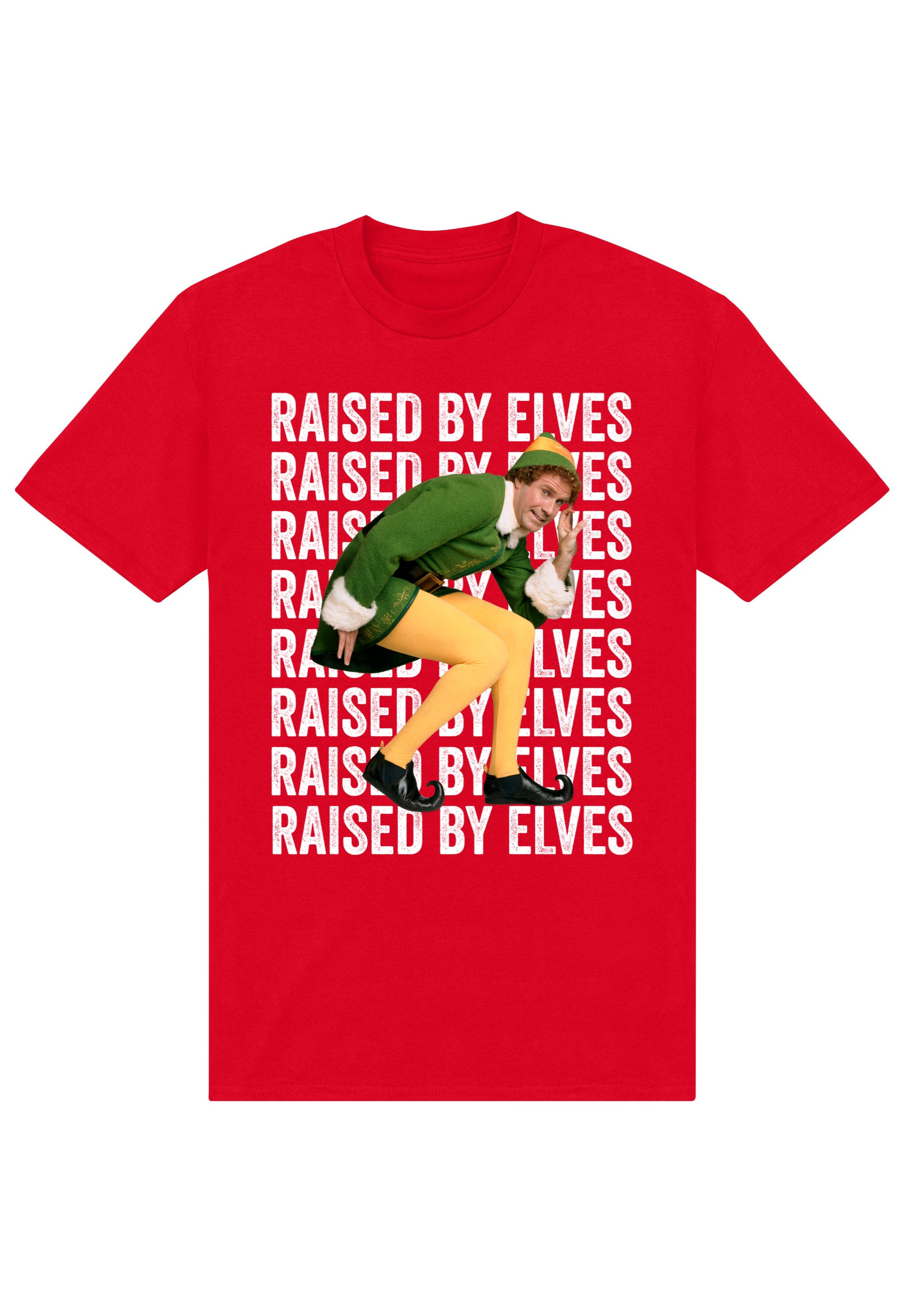 Elf Tričko Unisex (Elf 'Raised By Elves')