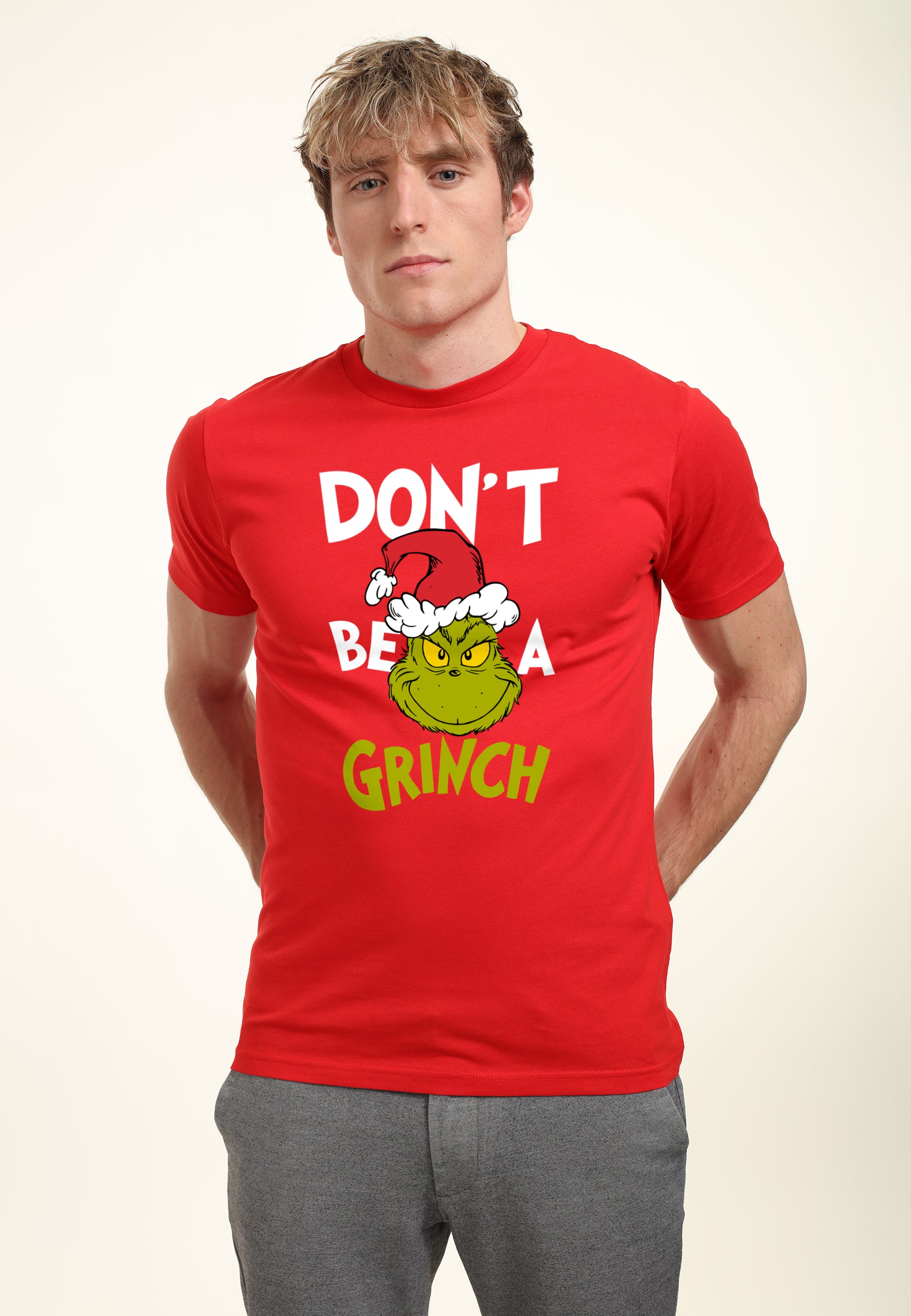 The Grinch Tričko Unisex (Don't Be A Grinch Graphic)