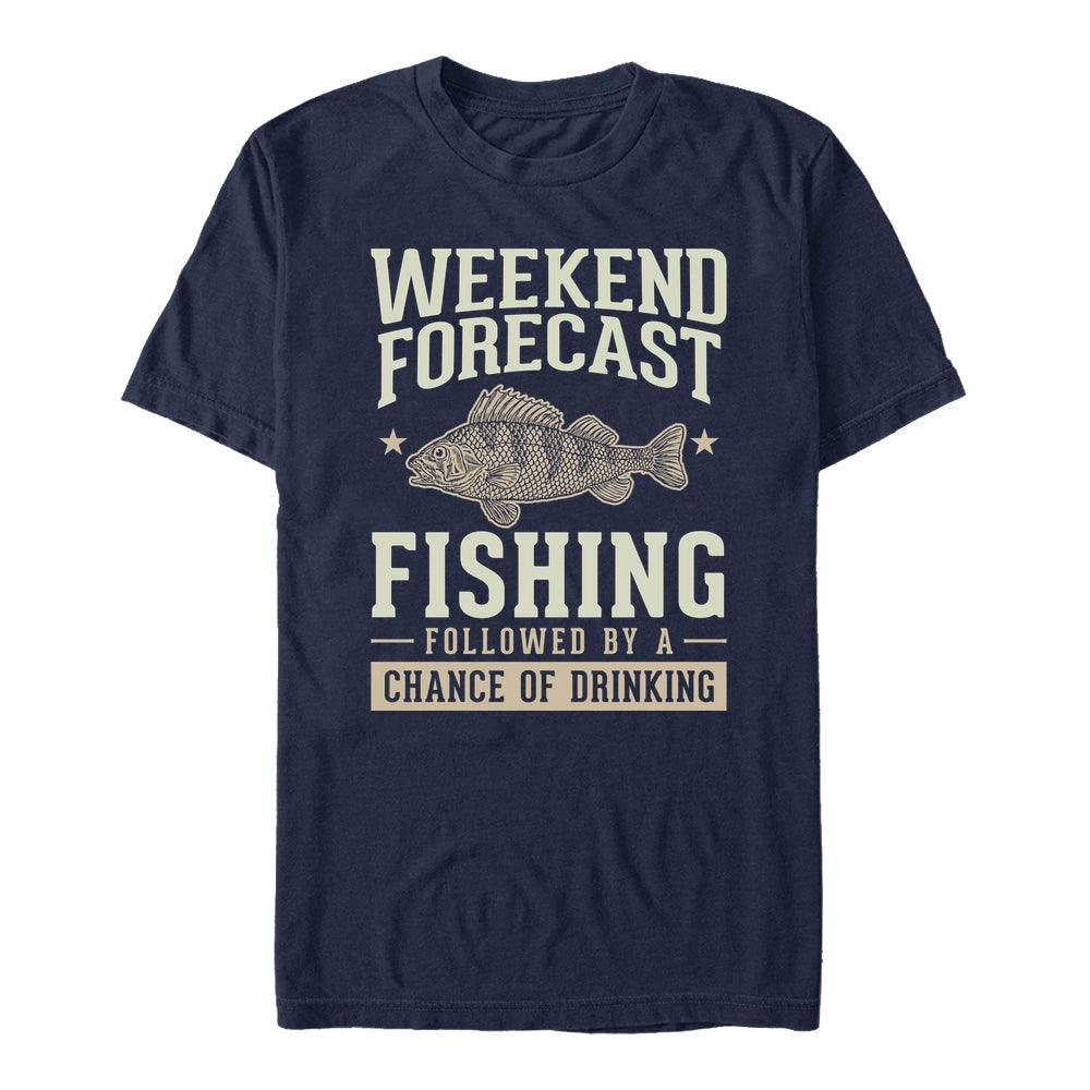 Předpověď Rybaření Tričko (Fishing Forecast T-shirt)