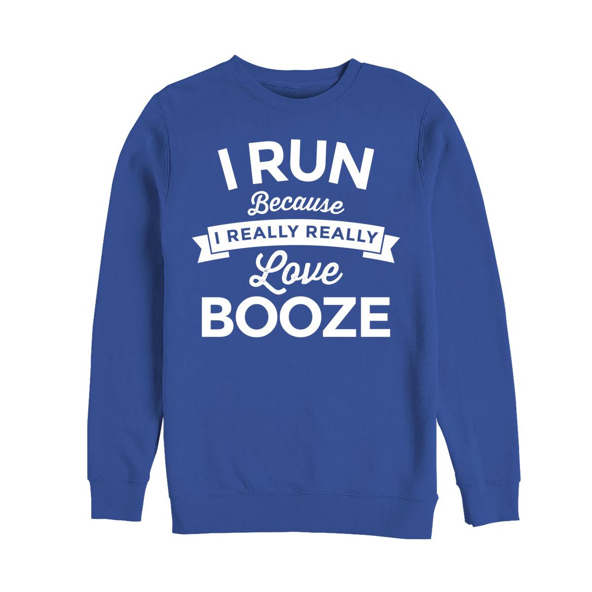 Běhám pro Alkohol Mikina (Running For Booze Sweatshirt)