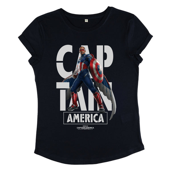 Captain America: Brave New World Tričko Dámské (Cap In Name)