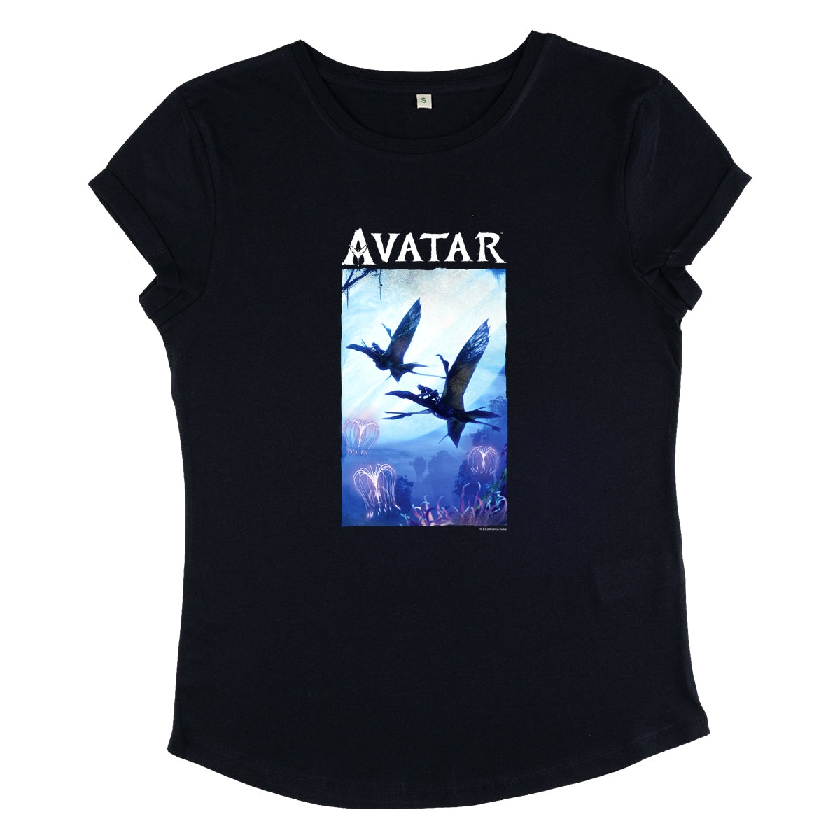 Twentieth Century Fox Avatar: The Way of Water - Air Time Women's Rolled-sleeve T-Shirt