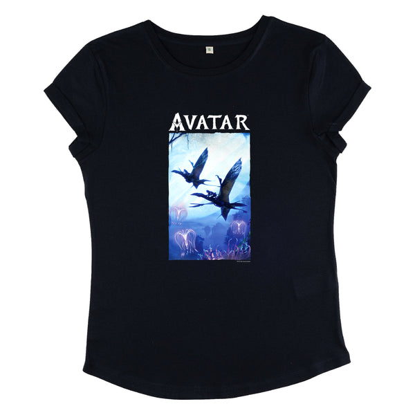 Twentieth Century Fox Avatar: The Way of Water - Air Time Women's Rolled-sleeve T-Shirt