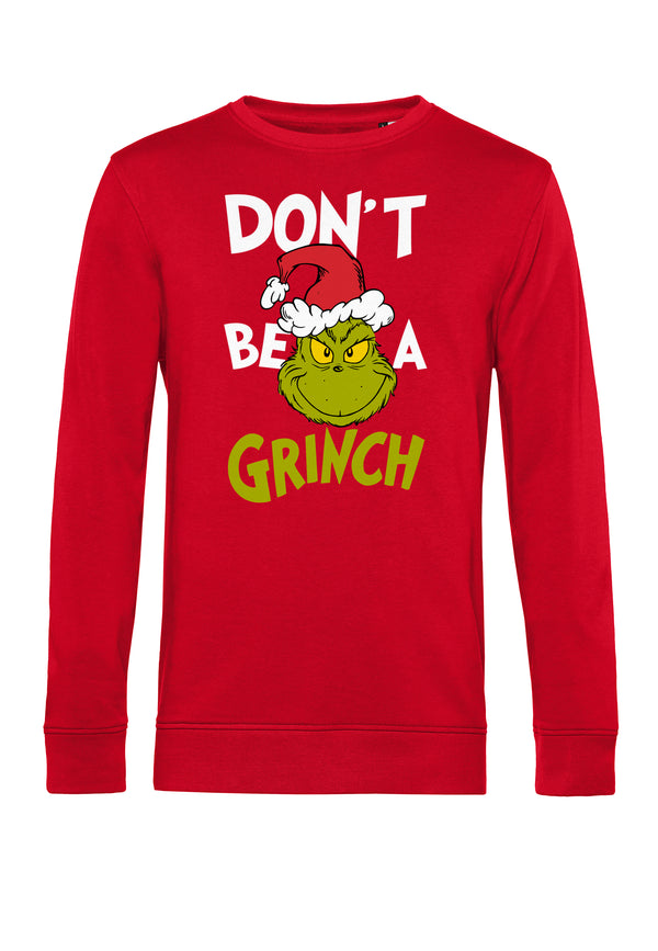 The Grinch Mikina Unisex (Don't Be A Grinch Graphic)