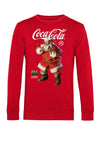 Coca Cola Mikina Unisex (Quiet Santa)