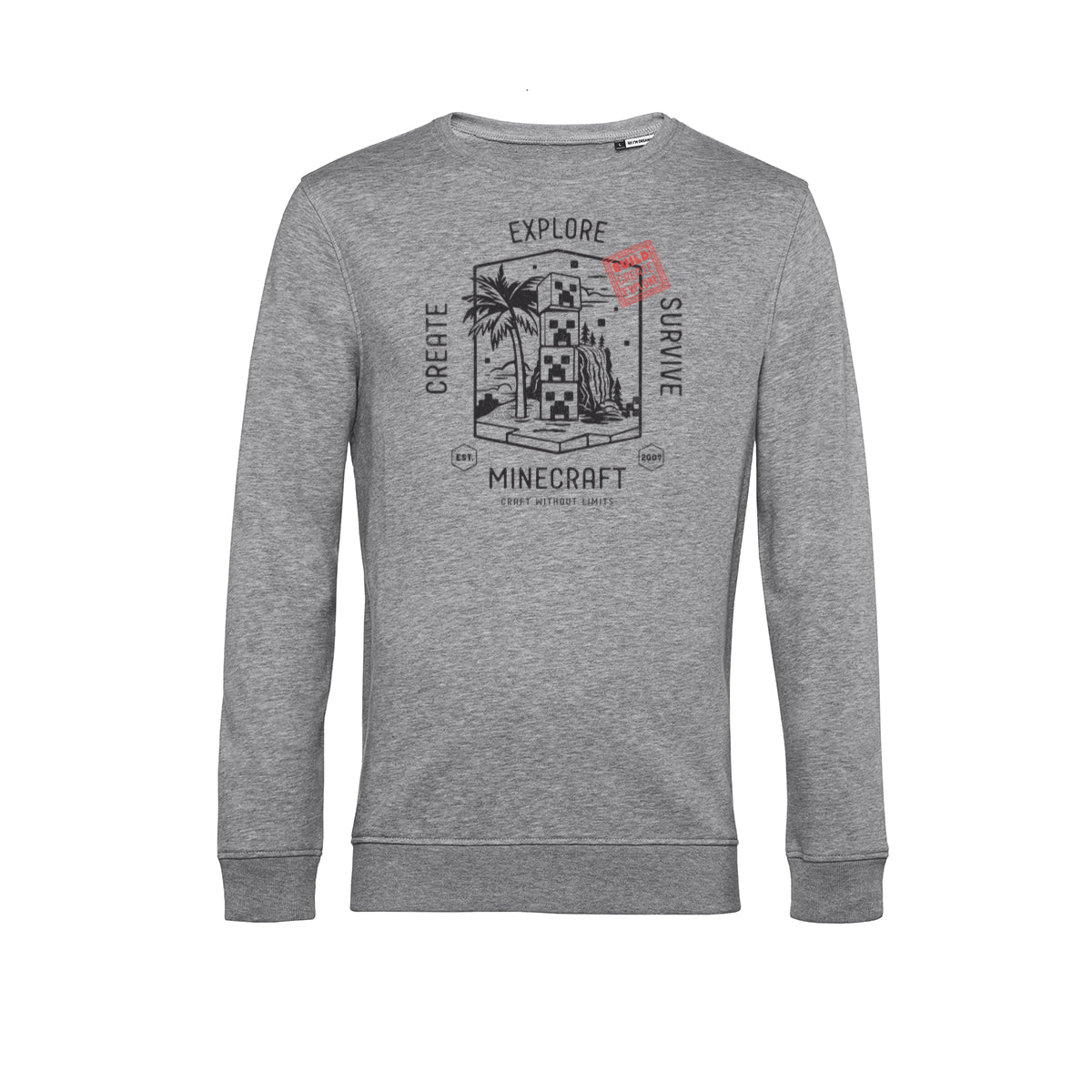 Minecraft Mikina Unisex (Create, Explore, Survive)