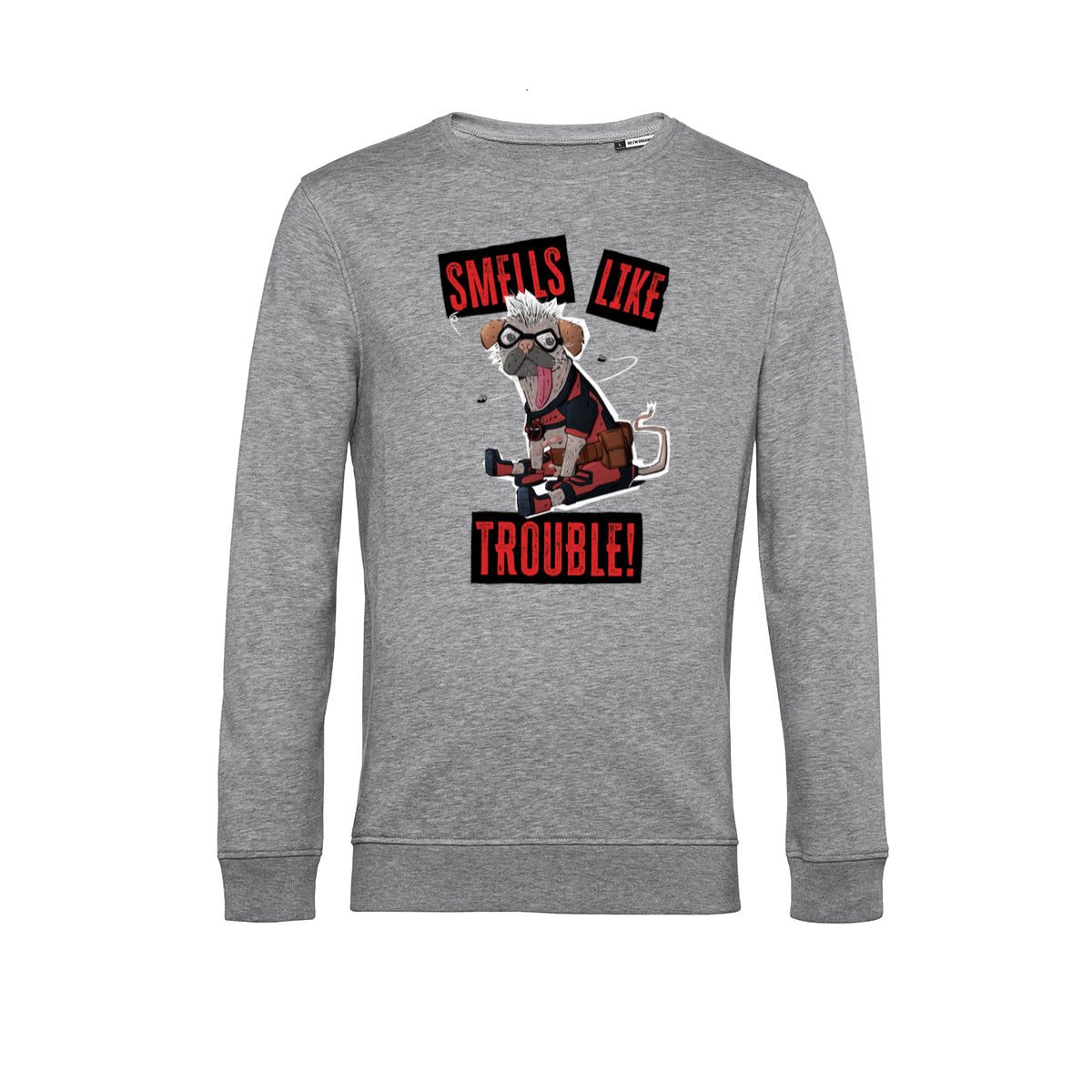 Marvel Deadpool & Wolverine Mikina Unisex (Trouble Smells Like)