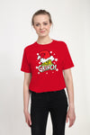 The Grinch Tričko Unisex (Santa Stars Graphic)