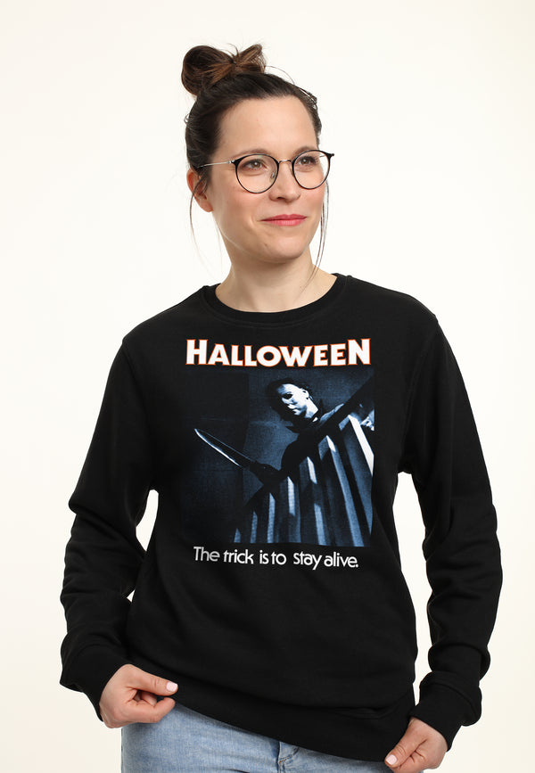 Halloween Mikina Unisex (Trick To Stay Alive Graphic)