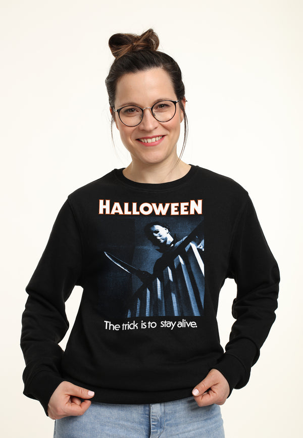Halloween Mikina Unisex (Trick To Stay Alive Graphic)