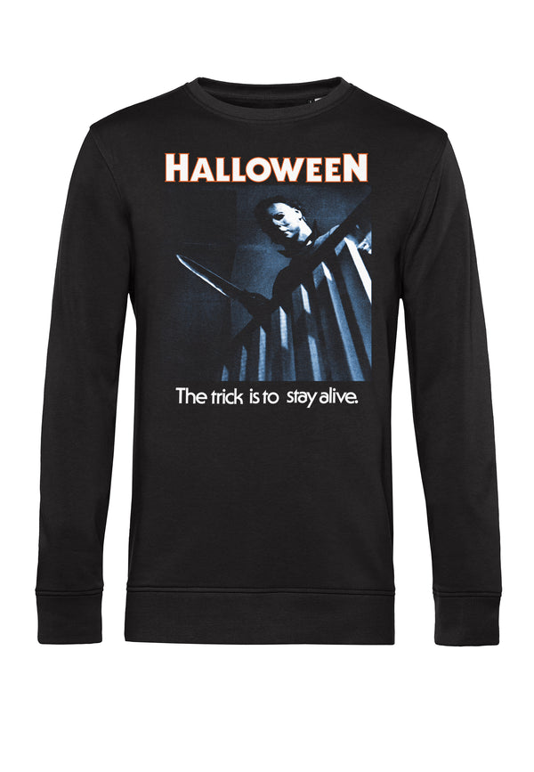 Halloween Mikina Unisex (Trick To Stay Alive Graphic)