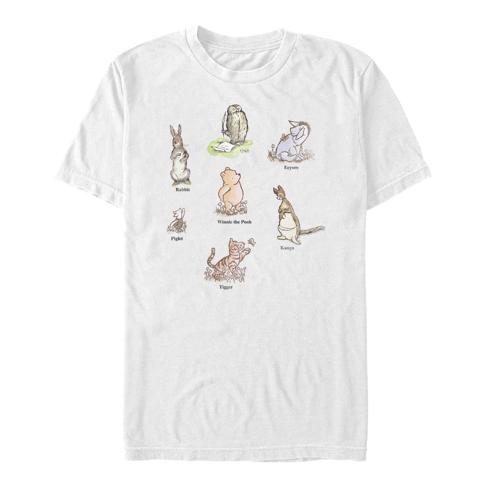 Winnie the Pooh Tričko Unisex (Winnie Poster)