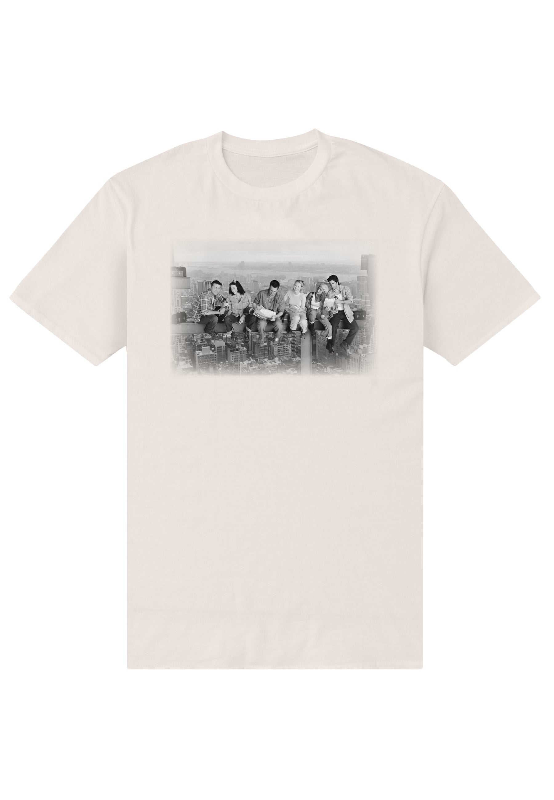 Friends Tričko Unisex (Lunch Atop A Skyscraper)