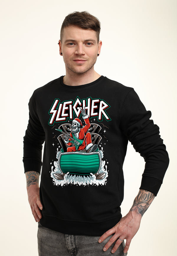 Vánoční Sáňkař Mikina (Christmas Sleigher Sweatshirt)