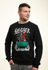 Vánoční Sáňkař Mikina (Christmas Sleigher Sweatshirt)