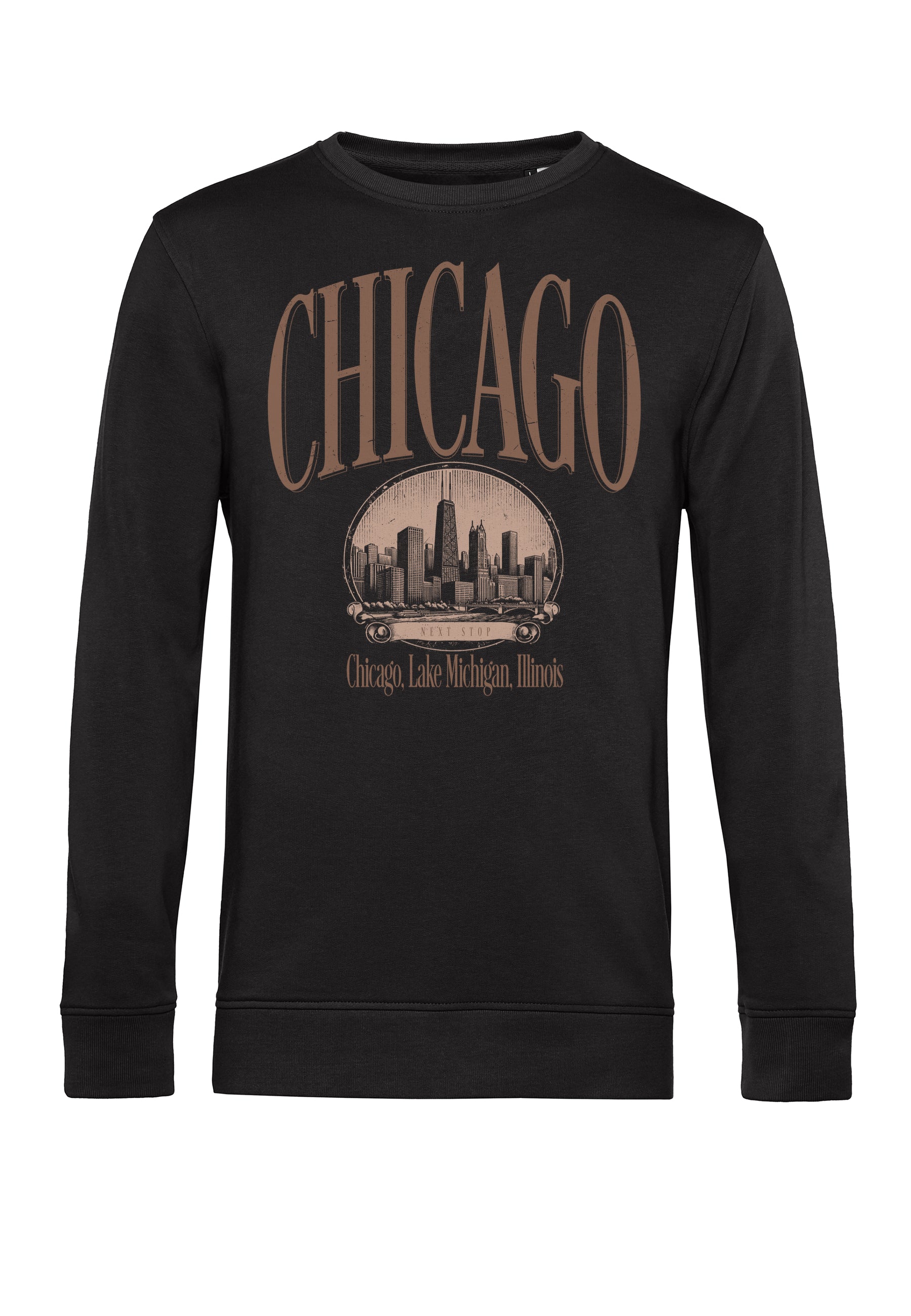 Další Zastávka Chicago Mikina (Next Stop - Chicago Sweatshirt)