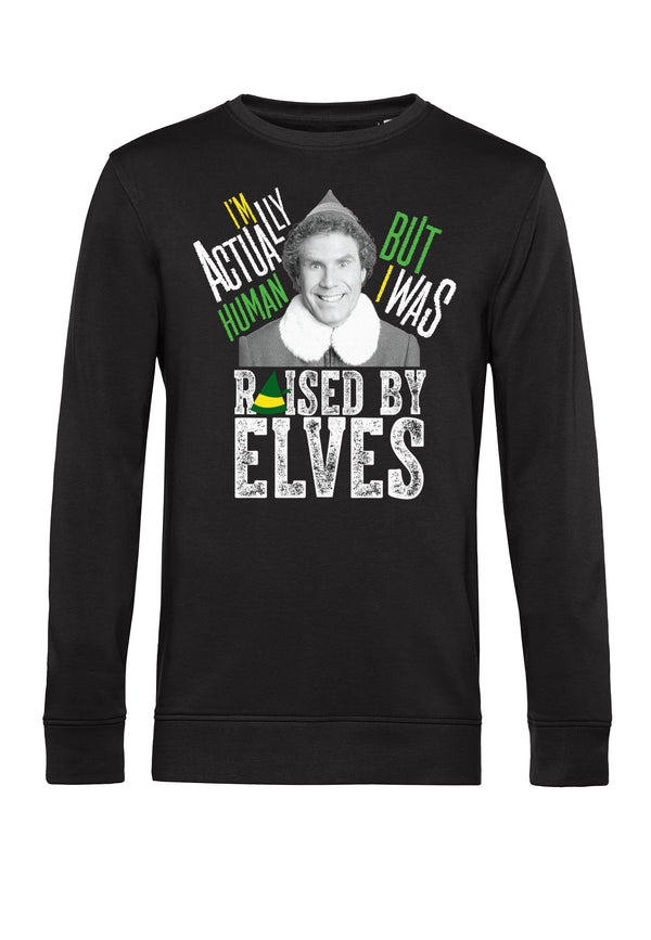 Elf Mikina Unisex (Elf Im Actually Human)