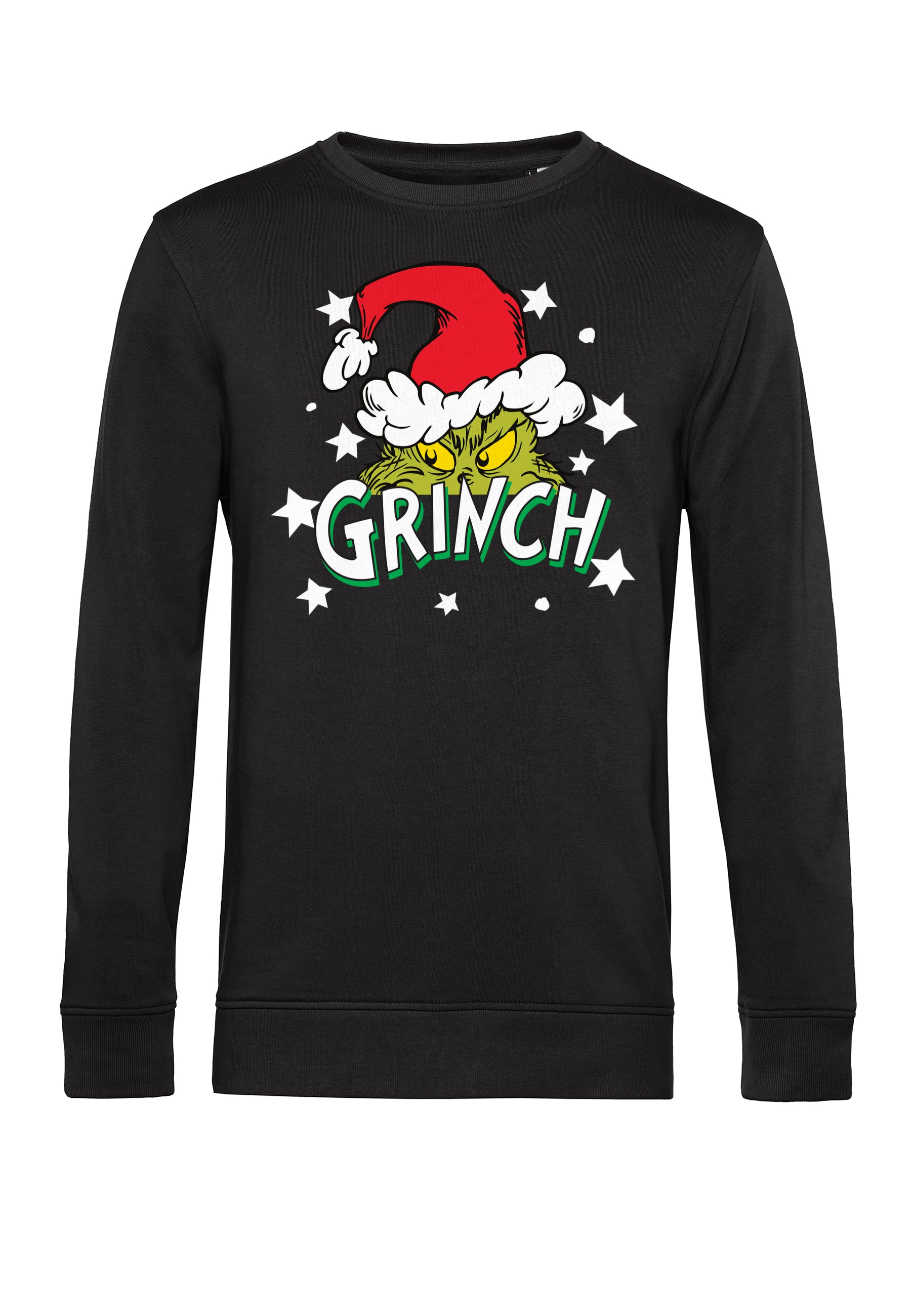 The Grinch Mikina Unisex (Santa Stars Graphic)