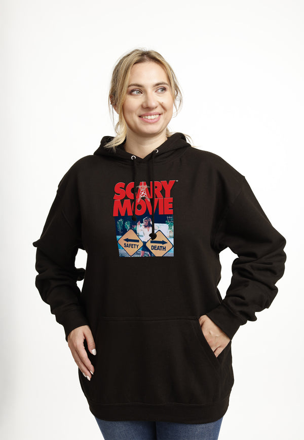 Scary Movie Mikina Unisex (Scary Movie Official Safety vs Death Graphic)