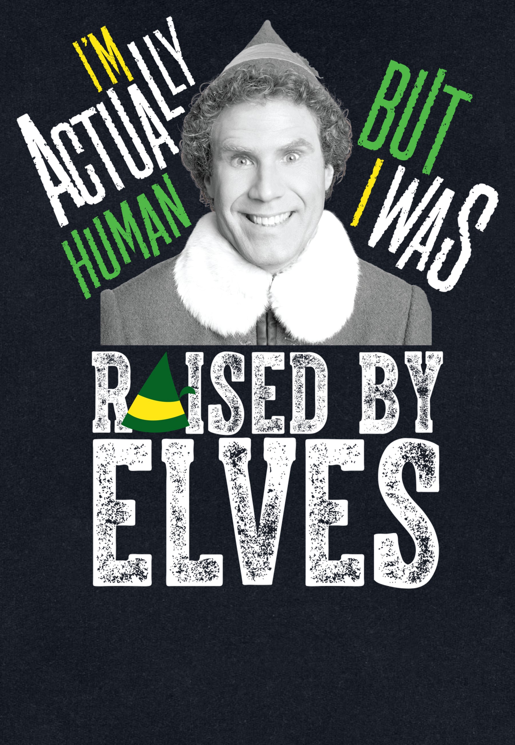 Elf Mikina Unisex (Elf 'I'm Actually Human')