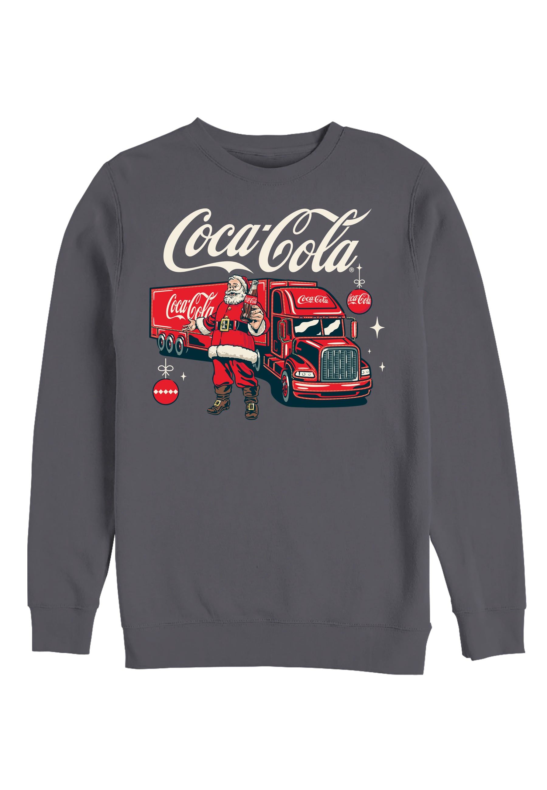 Coca Cola Mikina Unisex (Santa Truck)