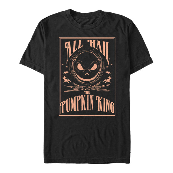 Disney Nightmare Before Christmas Unisex Tričko (Hail The PumpkinKing)