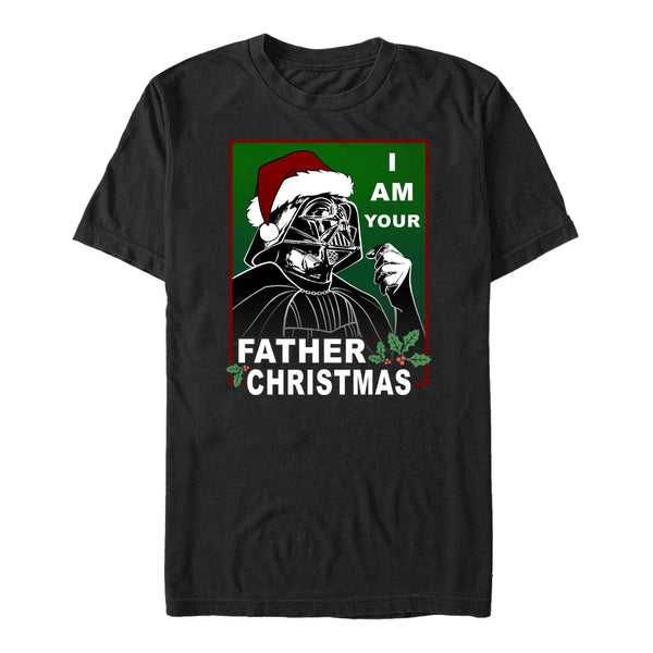 Star Wars Tričko Unisex (Vader Father Christmas)