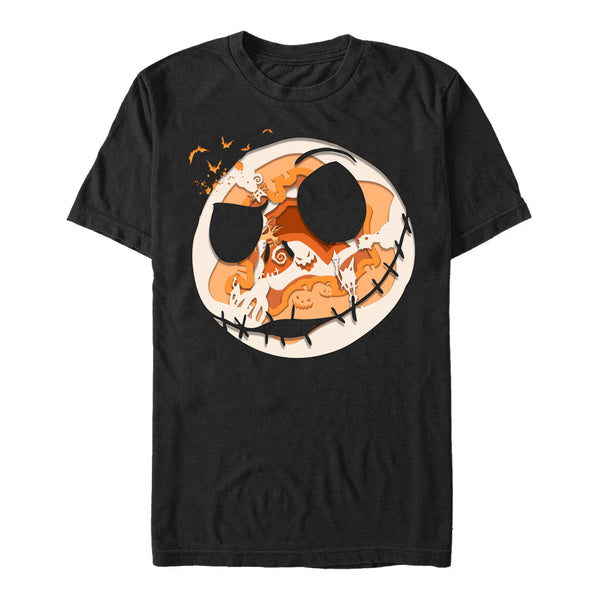 Disney Nightmare Before Christmas Unisex Tričko (Paper Halloween)