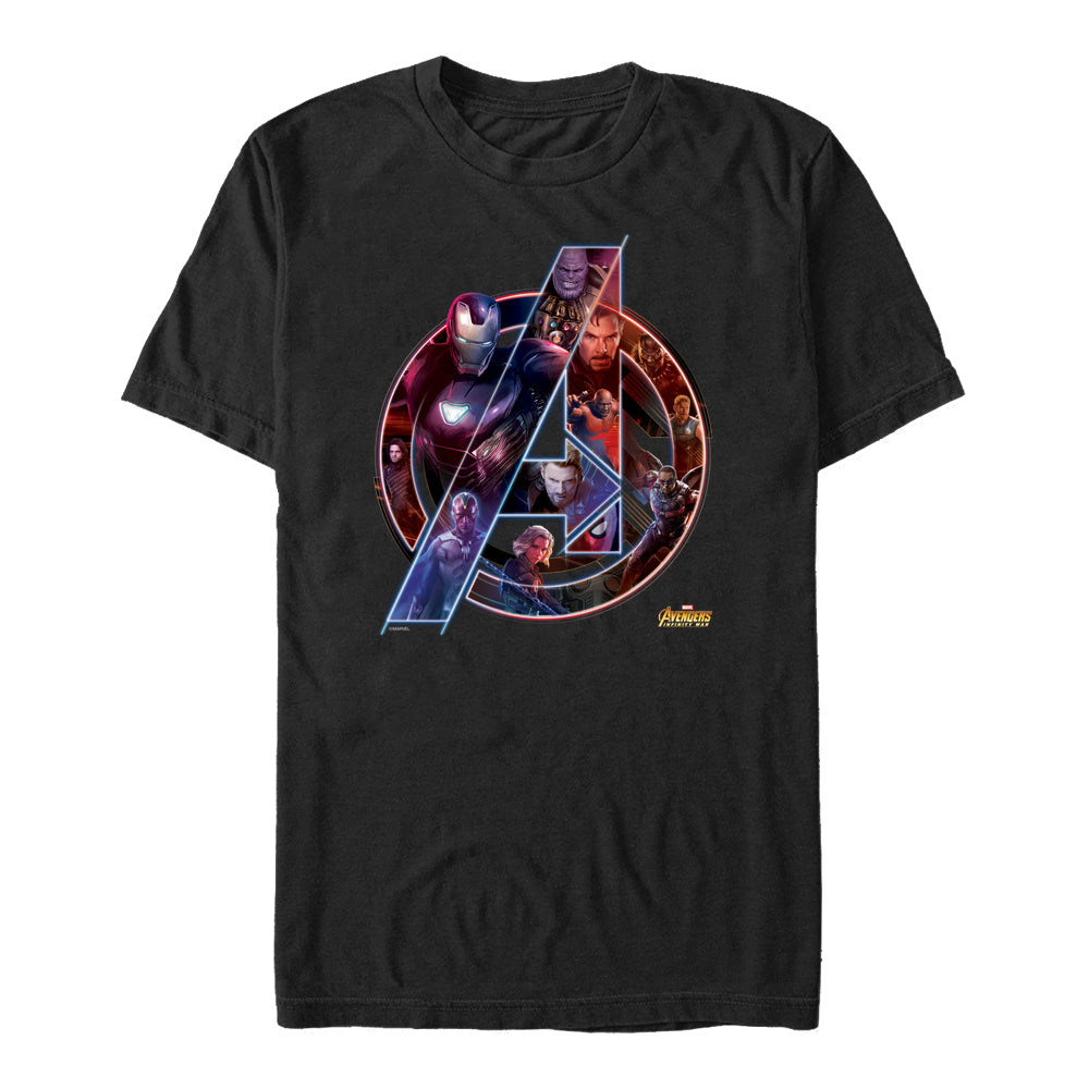 Avengers: Infinity War Tričko Unisex (Team Neon)