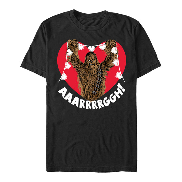 Chewie Valentýnské Triko (Valentine's Day Chewie Crafting Hearts T-Shirt)