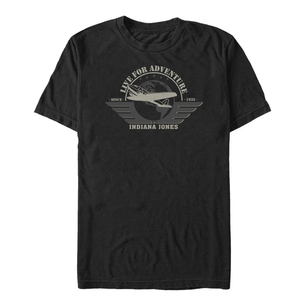 Indiana Jones Tričko Unisex (Aviation Badge)