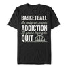 Basketbalová Návykovost Tričko (Basketball Addiction T-shirt)