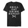 Grilování Tričko (Grill Repeat T-shirt)