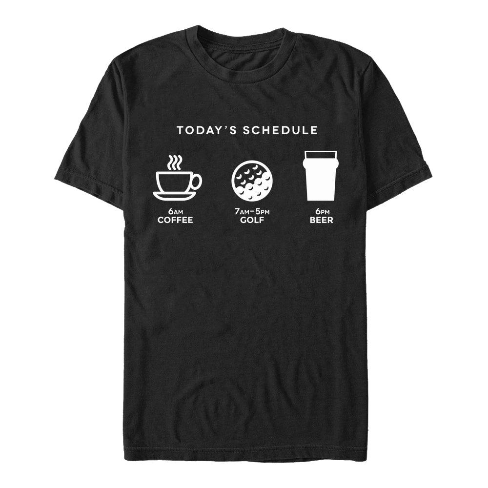 Golfový Program Tričko (Golf Schedule T-shirt)