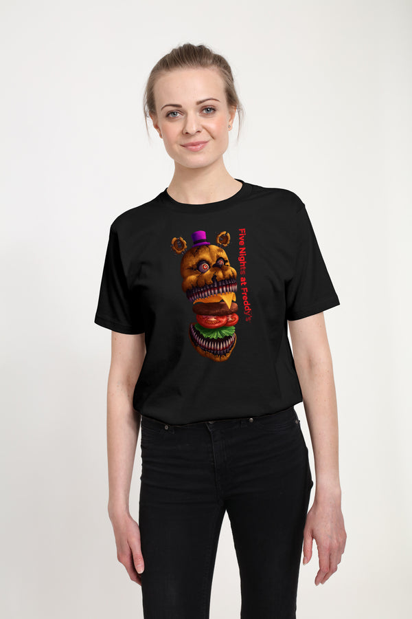Five Nights At Freddy's Tričko Unisex (Midnight Snack Burger)