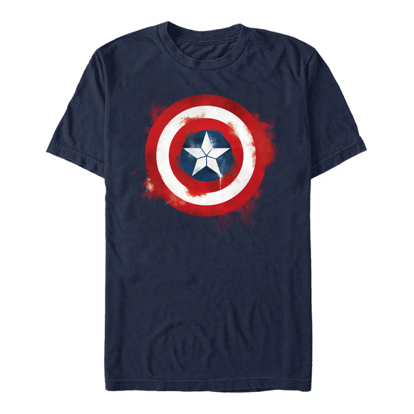 Avengers: Endgame Tričko Unisex (Captain America Spray Logo)
