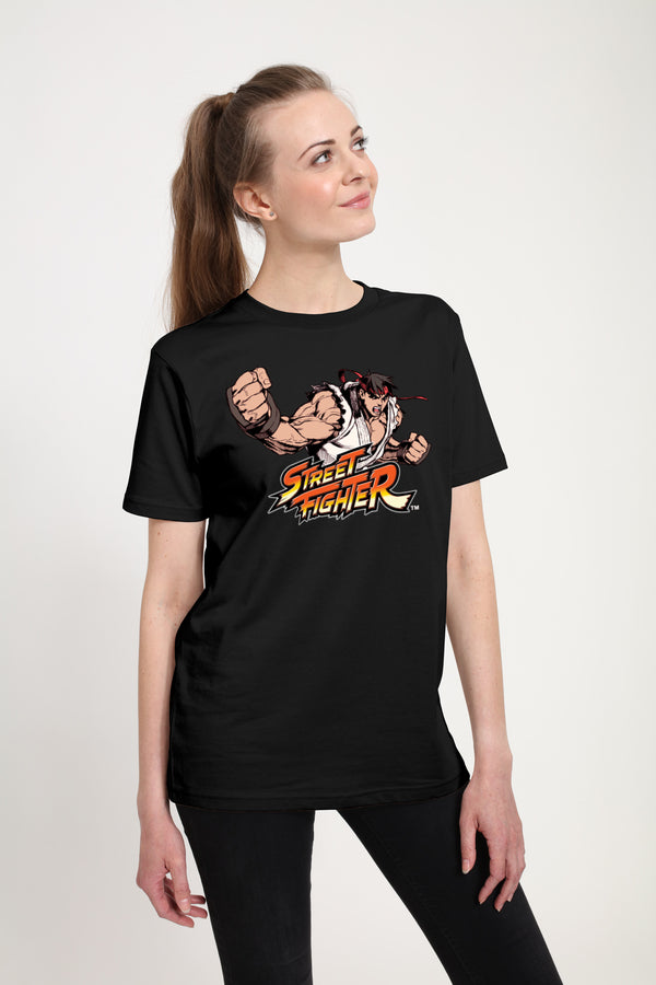 Street Fighter Tričko Unisex (Streetfighter Ryu Classic Graphic)