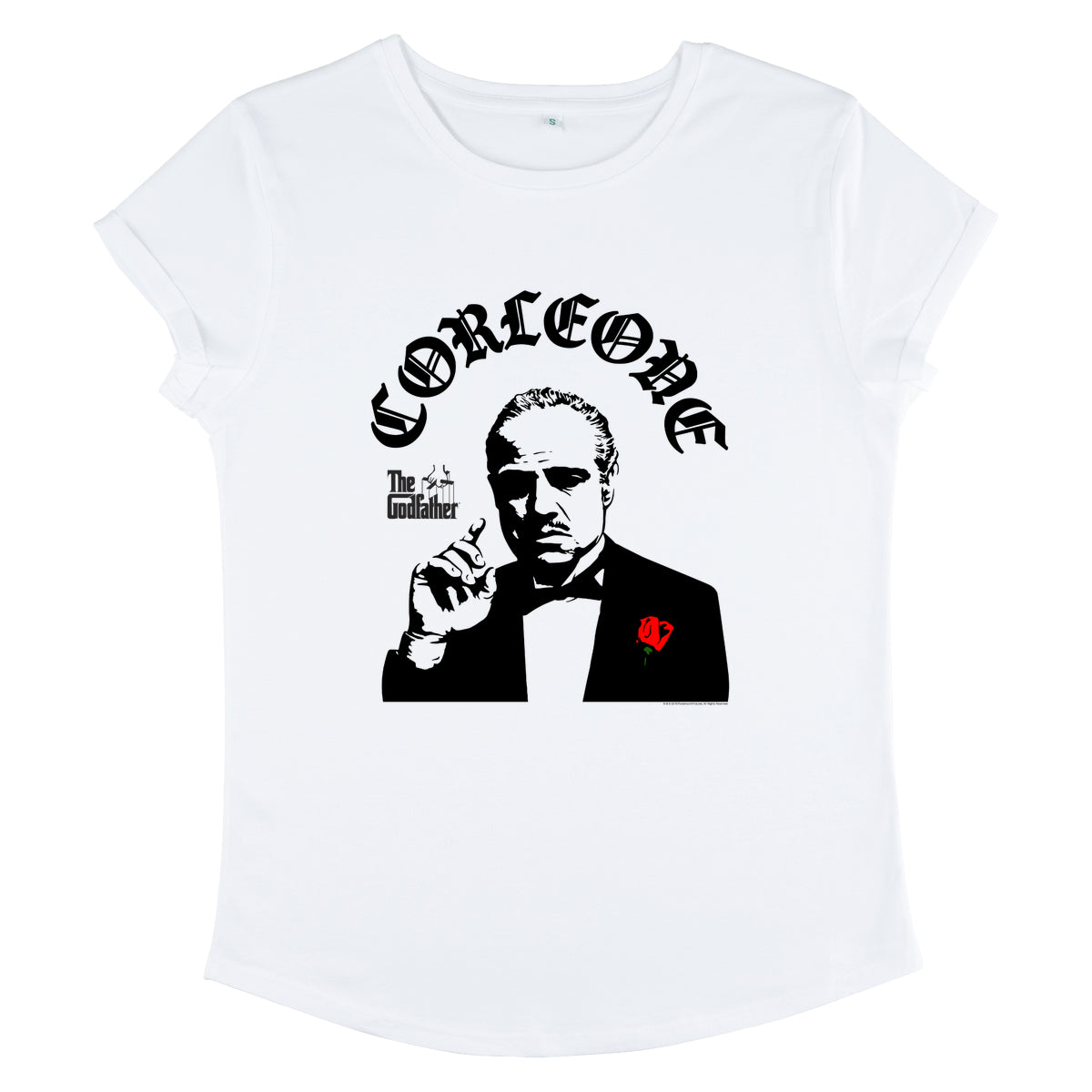 The Godfather Tričko Dámské (Corleone Stencil)