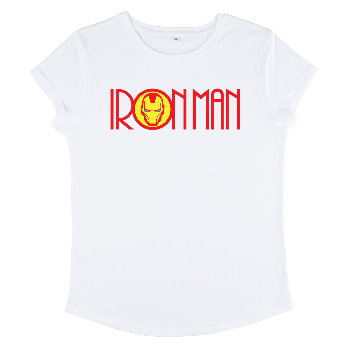 Avengers Tričko Dámské (Retro Ironman Logo)