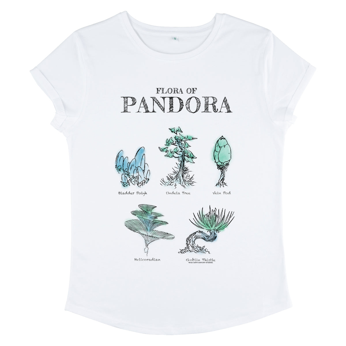 Avatar Tričko Dámské (Pandora Flora Sketches)