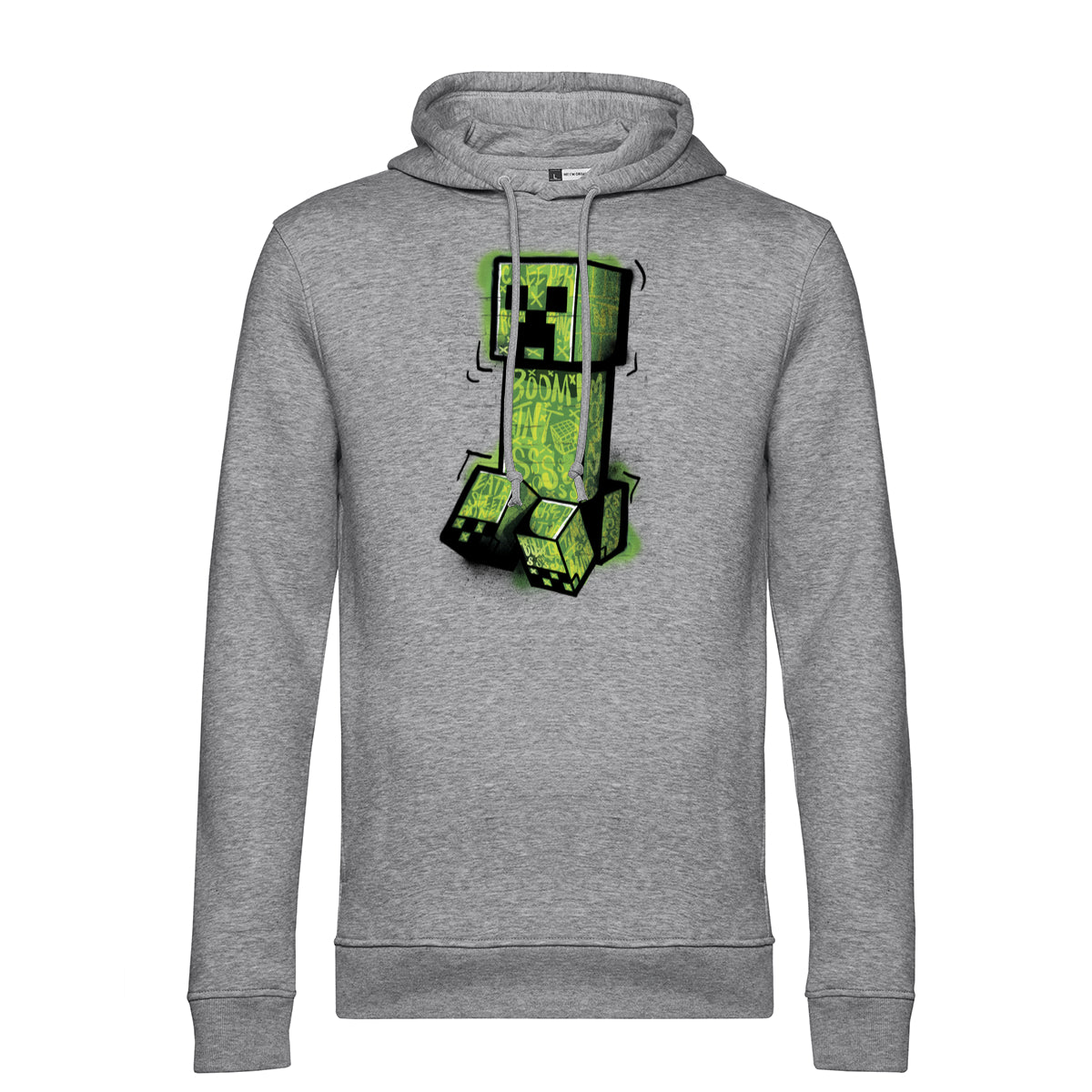 Minecraft Mikina Unisex (Graffiti Creeper)