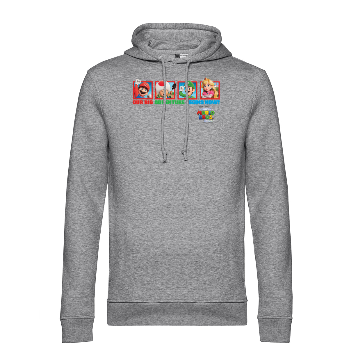 Super Mario Mikina Unisex (Big Adventure Horizontal Tiles)